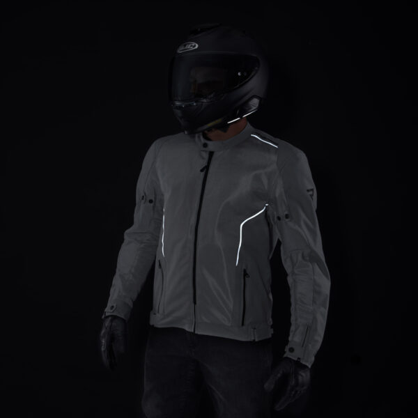 Kurtka tekstylna REBELHORN WAVE GREY - obrazek 13