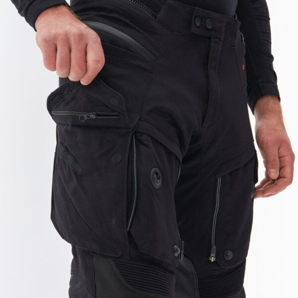Spodnie tekstylne REBELHORN RANGE BLACK - obrazek 7