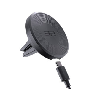 Uchwyt samochodowy na telefon z ładowarką sp connect charging vent mount spc+ black
