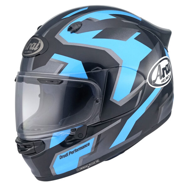 Kask ARAI QUANTIC ROBOTIK BLUE