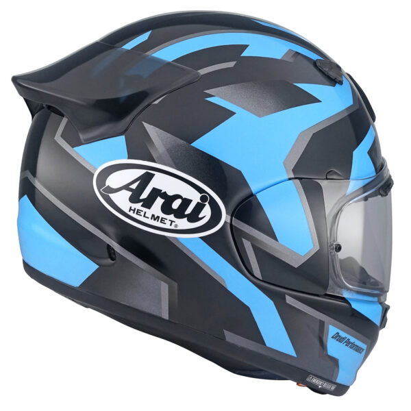 Kask ARAI QUANTIC ROBOTIK BLUE - obrazek 2
