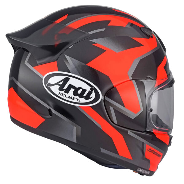 Kask ARAI QUANTIC ROBOTIK RED - obrazek 2