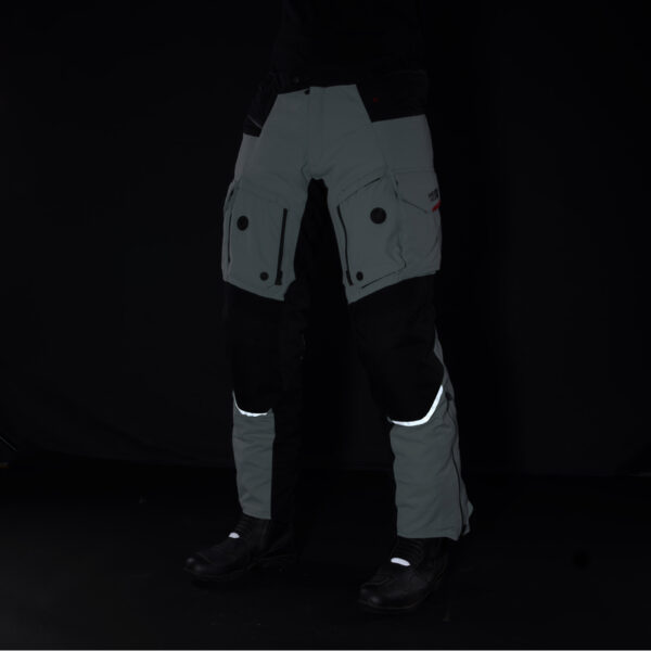 Spodnie tekstylne REBELHORN RANGE GREY/BLACK/RED - obrazek 12