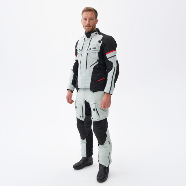 Spodnie tekstylne REBELHORN RANGE GREY/BLACK/RED - obrazek 13