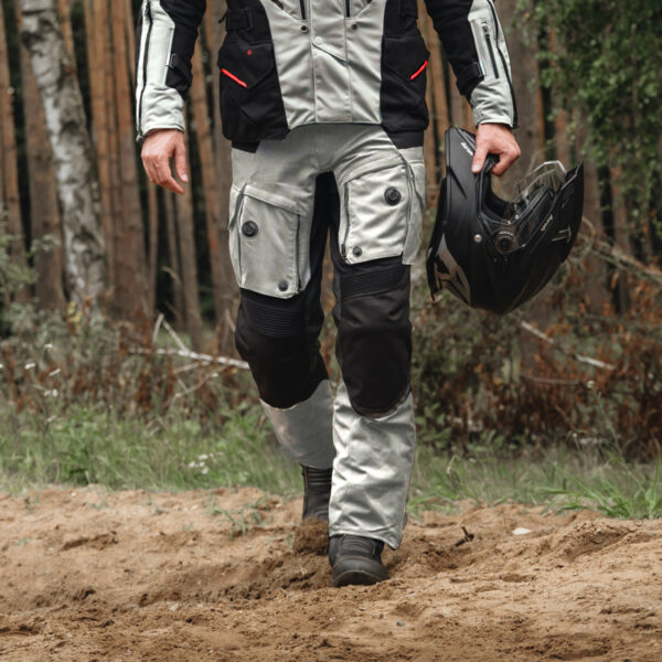 Spodnie tekstylne REBELHORN RANGE GREY/BLACK/RED - obrazek 14
