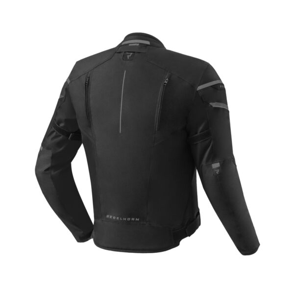 Kurtka tekstylna REBELHORN SPARK BLACK - obrazek 2