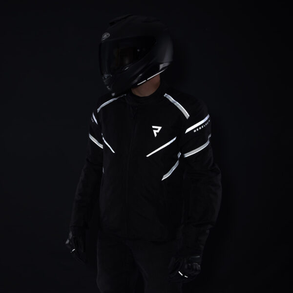 Kurtka tekstylna REBELHORN SPARK BLACK - obrazek 12