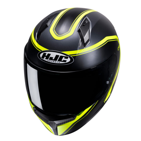 Kask HJC C10 ELIE BLACK/YELLOW - obrazek 3