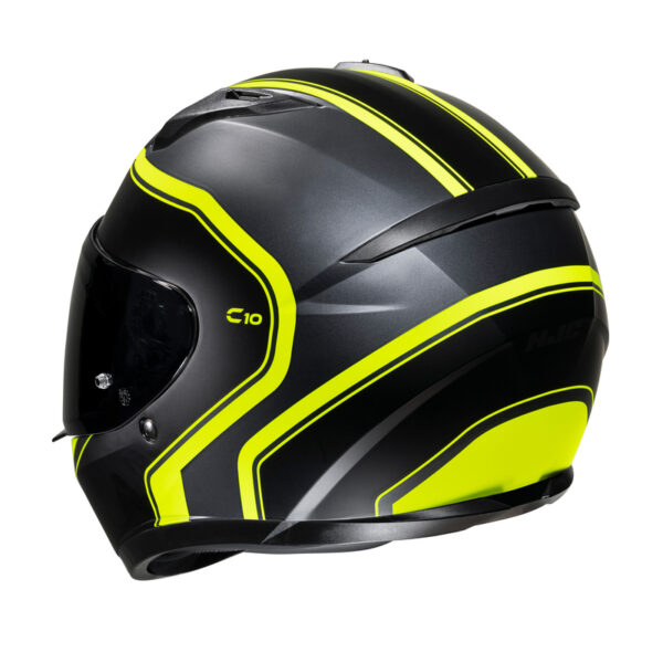 Kask HJC C10 ELIE BLACK/YELLOW - obrazek 2