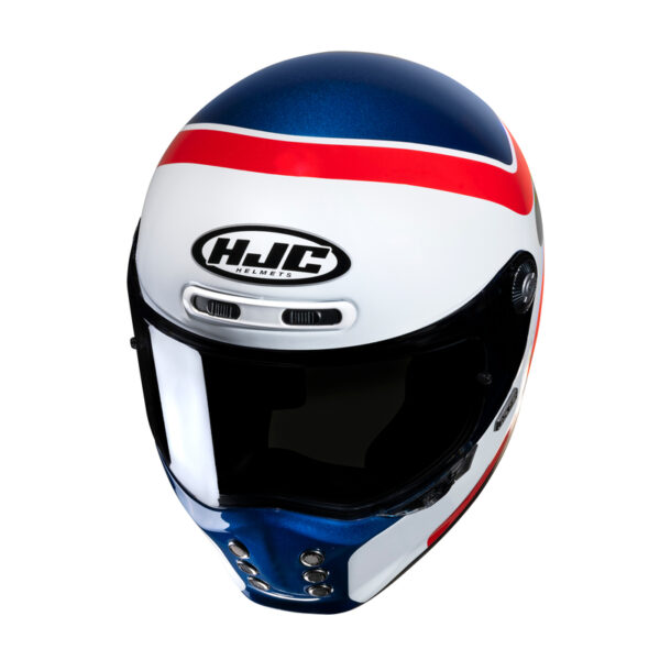 Kask HJC V10 GRAPE BLUE/RED - obrazek 3