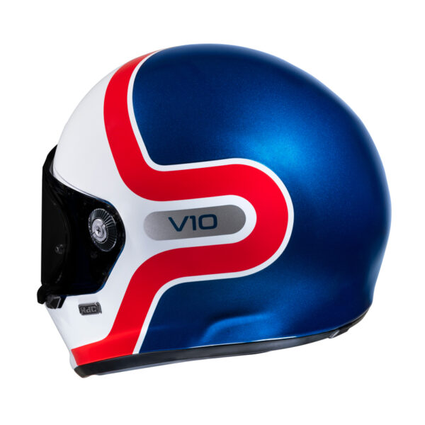 Kask HJC V10 GRAPE BLUE/RED - obrazek 2