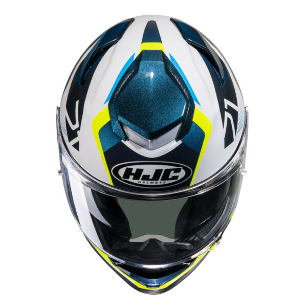 Kask HJC RPHA71 HAPEL BLUE/YELLOW - obrazek 5