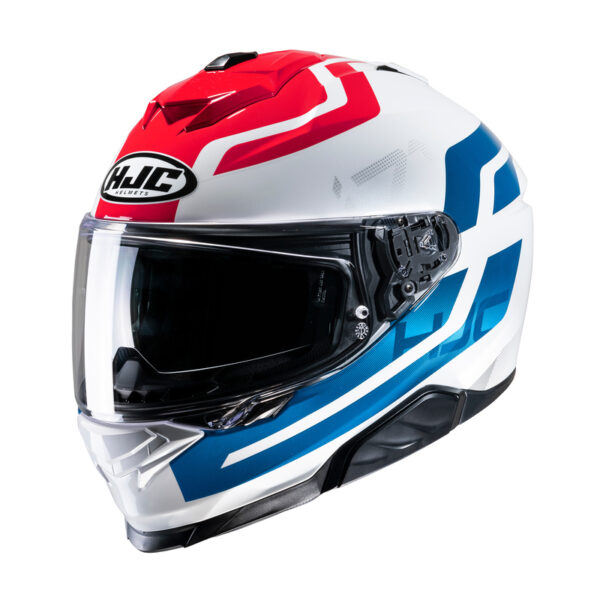 Kask HJC I71 ENTA WHITE/BLUE/RED
