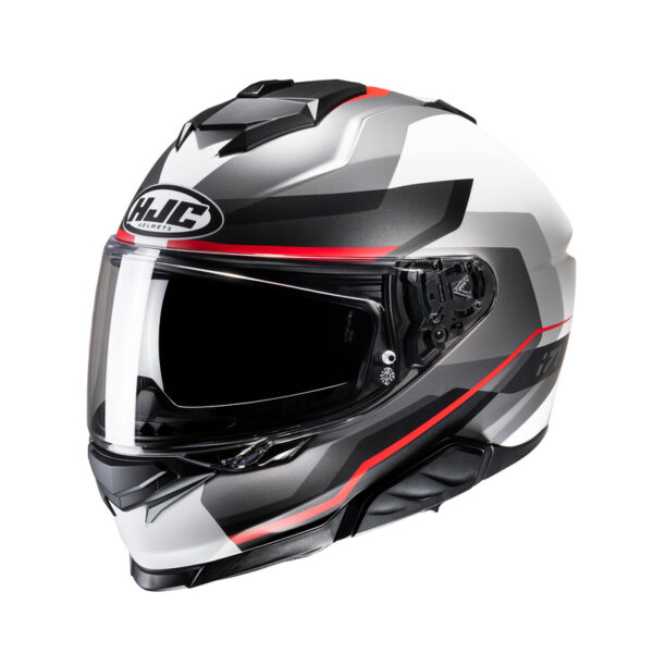 Kask HJC I71 NIOR GREY/RED