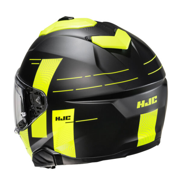 Kask HJC I71 PEKA BLACK/YELLOW - obrazek 2
