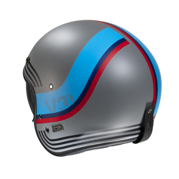 Kask HJC V31 BYRON GREY/BLUE - obrazek 5