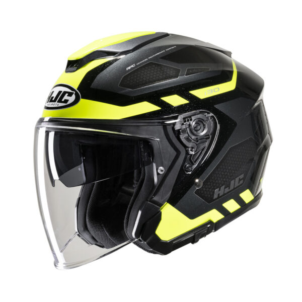 Kask HJC I30 ATON BLACK/YELLOW