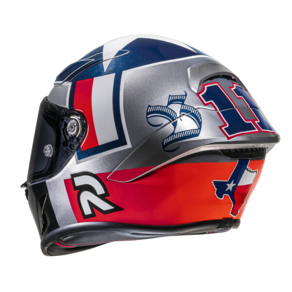Kask HJC RPHA1 BEN SPIES SILVERSTAR SILVER - obrazek 5