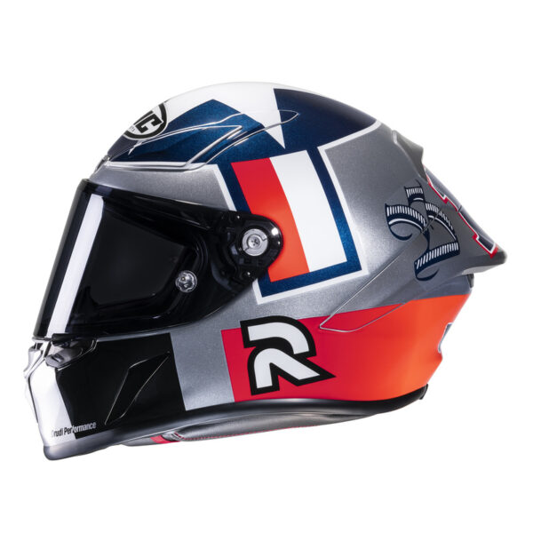 Kask HJC RPHA1 BEN SPIES SILVERSTAR SILVER - obrazek 3
