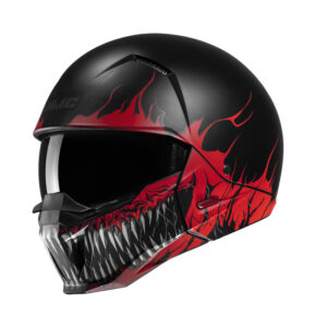 Kask HJC I20 SCRAW BLACK/RED