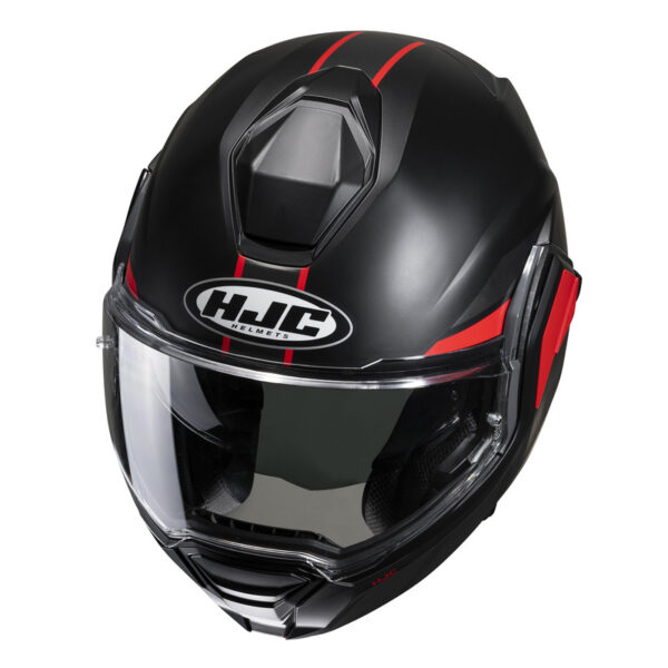 Kask HJC I100 BEIS BLACK/RED - obrazek 3