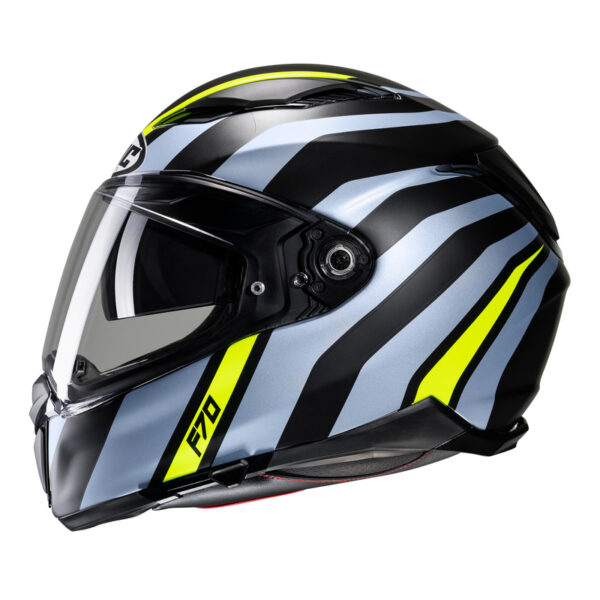 Kask HJC F70 GALLA BLUE/YELLOW - obrazek 3