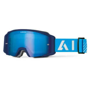 Gogle AIROH BLAST XR1 BLUE MATT - SZYBA BLUE MIRRORED (1 SZYBA W ZESTAWIE) 