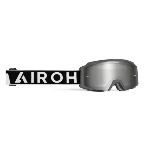 Gogle AIROH BLAST XR1 DARK GREY MATT - SZYBA SILVER MIRRORED (1 SZYBA W ZESTAWIE) - obrazek 3