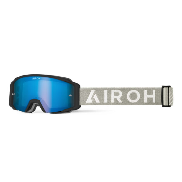 Gogle AIROH BLAST XR1 BLACK MATT - SZYBA BLUE MIRRORED (1 SZYBA W ZESTAWIE) - obrazek 4