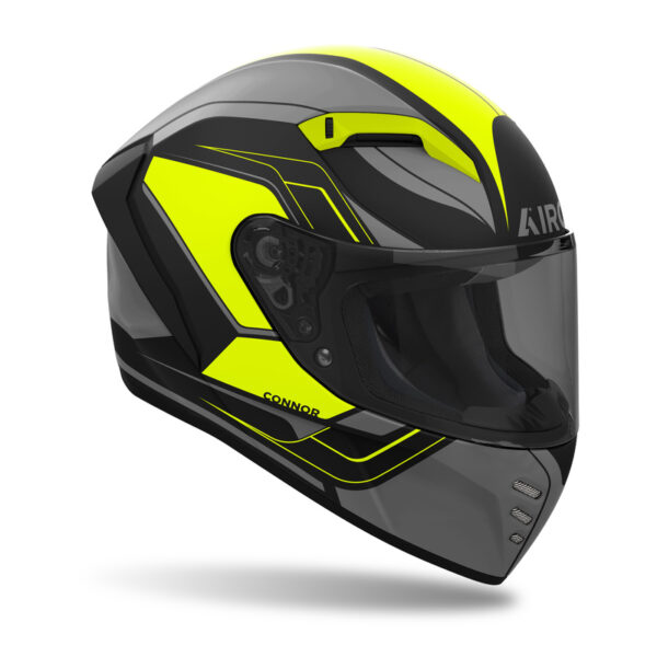Kask AIROH CONNOR DUNK YELLOW MATT - obrazek 2