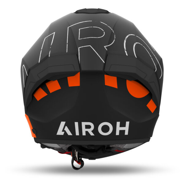 Kask AIROH MATRYX SCOPE ORANGE MATT - obrazek 3