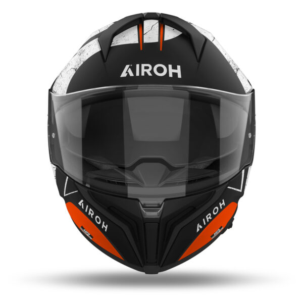 Kask AIROH MATRYX SCOPE ORANGE MATT - obrazek 4