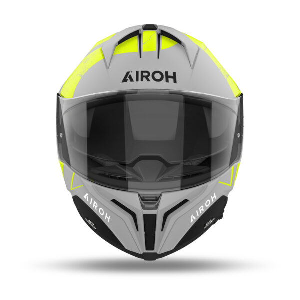 Kask AIROH MATRYX SCOPE YELLOW MATT - obrazek 4
