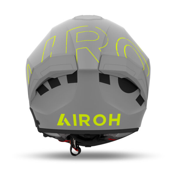Kask AIROH MATRYX SCOPE YELLOW MATT - obrazek 2