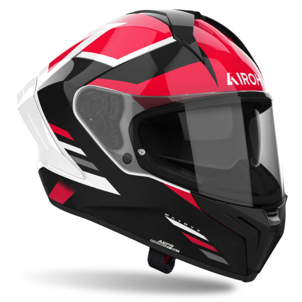 Kask AIROH MATRYX THRON RED GLOSS - obrazek 3