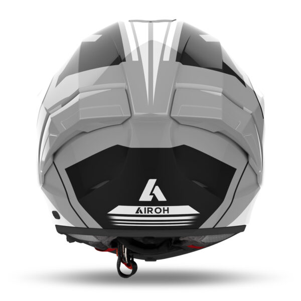 Kask AIROH MATRYX THRON WHITE GLOSS - obrazek 3
