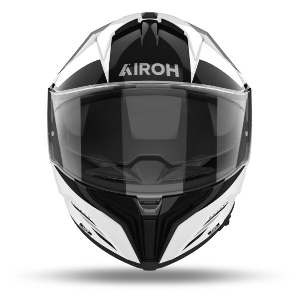 Kask AIROH MATRYX THRON WHITE GLOSS - obrazek 4