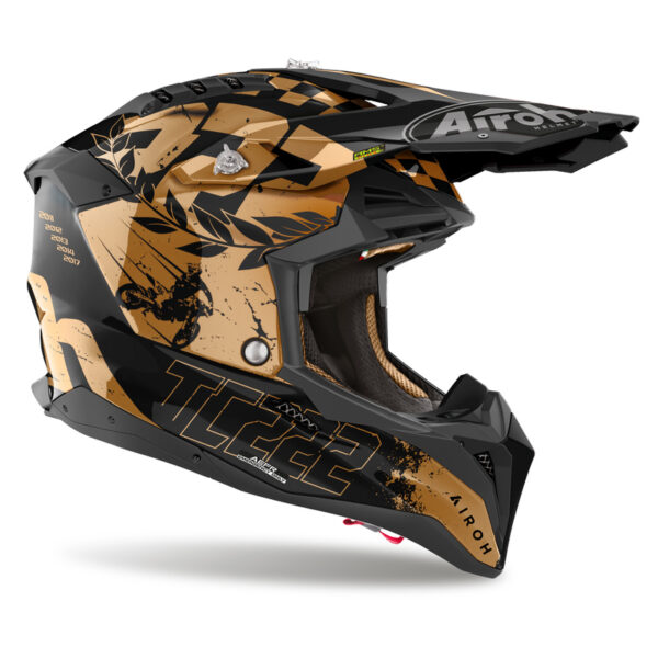Kask AIROH AVIATOR 3 LEGEND CHROME GLOSS - obrazek 2