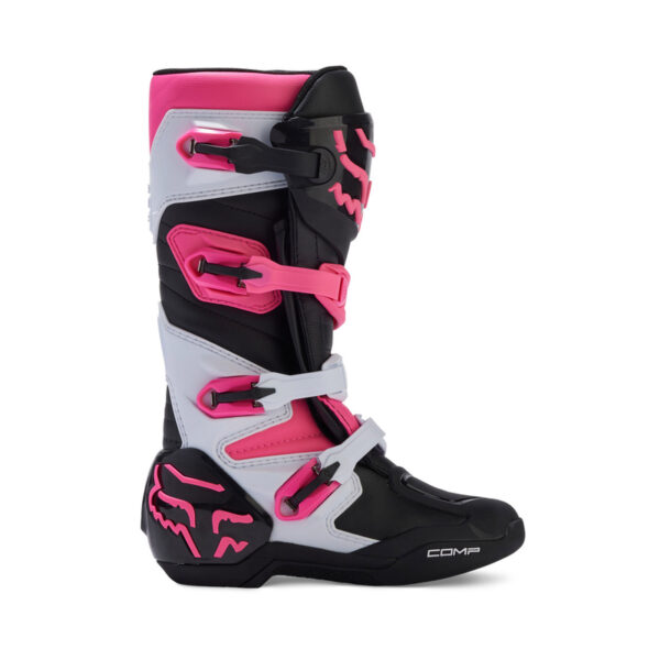 Buty FOX LADY COMP BLACK/PINK 10 (WKŁADKA 275MM) - obrazek 4