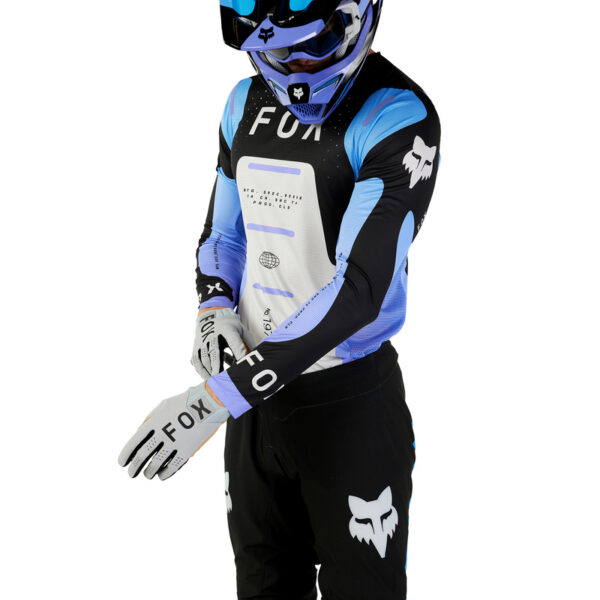 Bluza FOX FLEXAIR MAGNETIC BLACK/PURPLE - obrazek 4