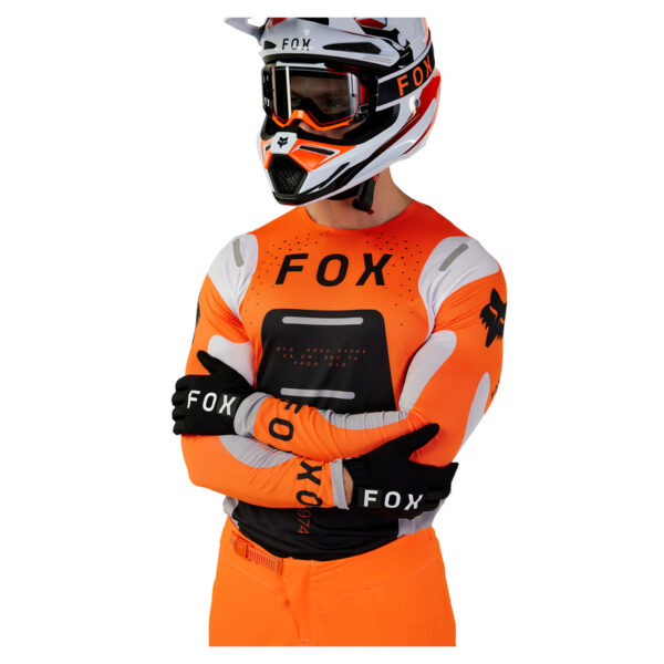 Bluza FOX FLEXAIR MAGNETIC FLUO ORANGE - obrazek 4