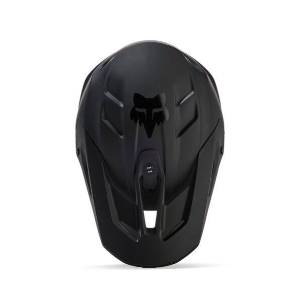 Kask FOX V3 SOLID MATTE BLACK - obrazek 9