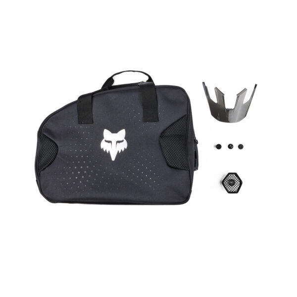 Kask FOX V3 SOLID MATTE BLACK - obrazek 10