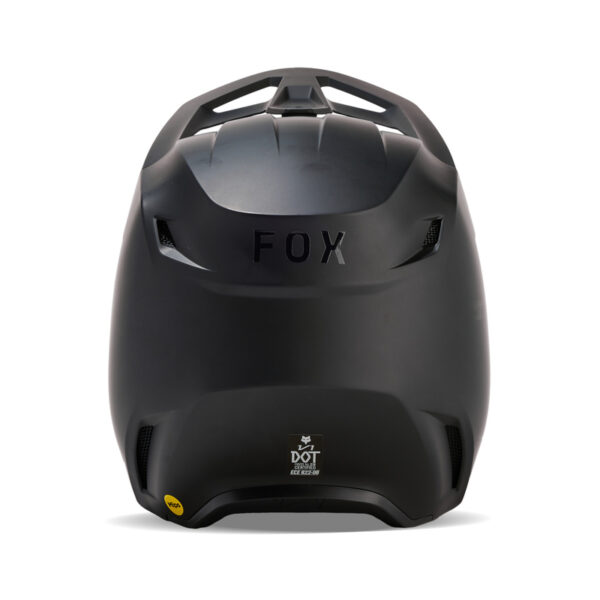 Kask FOX V1 SOLID MATTE BLACK - obrazek 4