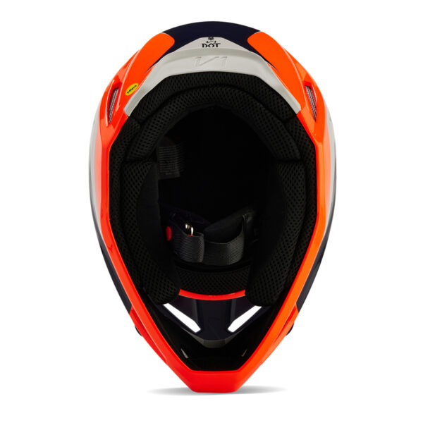 Kask FOX V1 NITRO FLUO ORANGE - obrazek 6