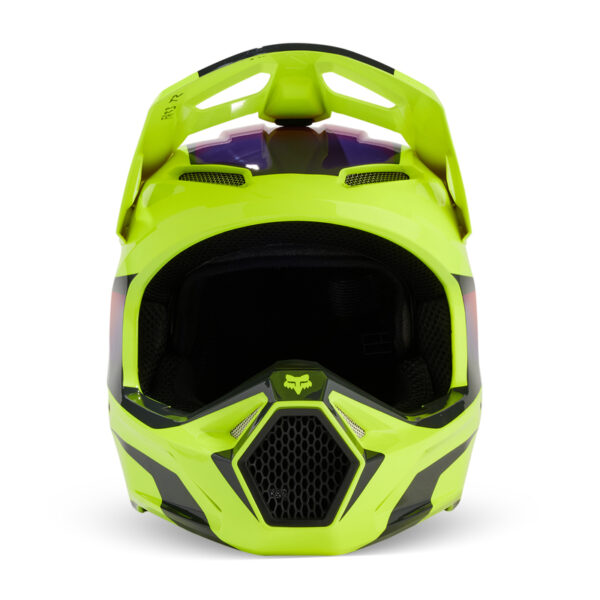 Kask FOX V1 FLORA YELLOW - obrazek 2