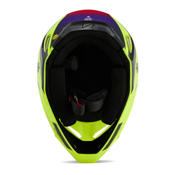 Kask FOX V1 FLORA YELLOW - obrazek 6