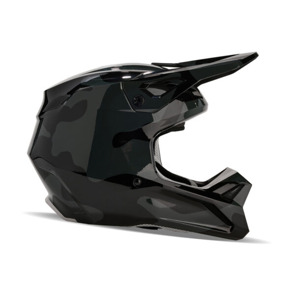 Kask FOX JUNIOR V1 BNKR BLACK CAMO