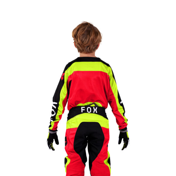 Bluza FOX JUNIOR 180 BALLAST BLACK/RED - obrazek 2