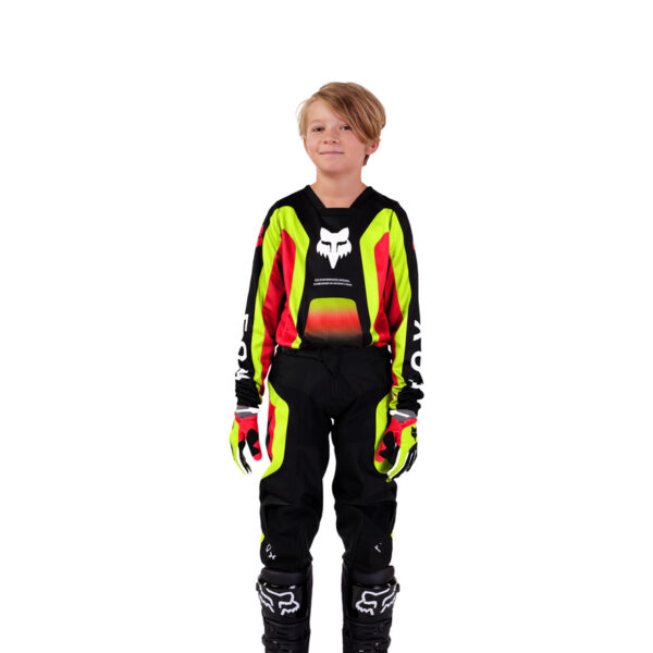Bluza FOX JUNIOR 180 BALLAST BLACK/RED - obrazek 3